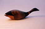 Brent goose bird carving