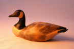 Canada goose bird carving